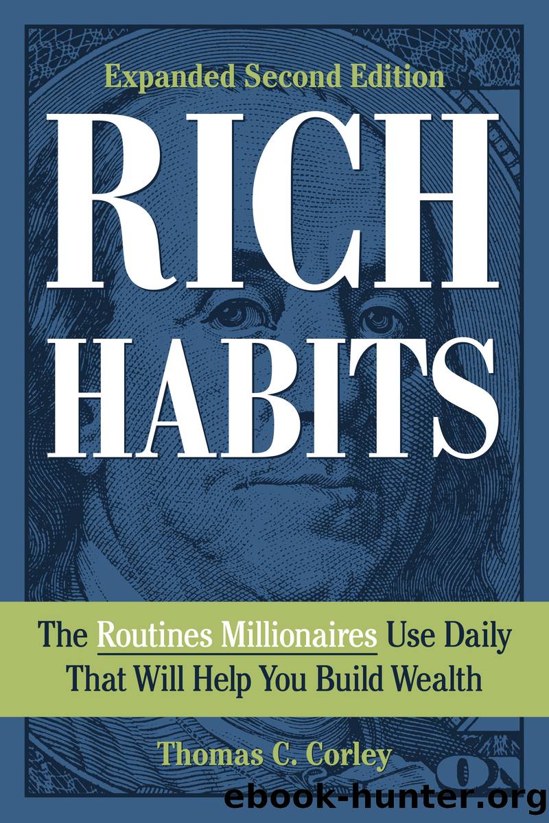 Rich Habits by Thomas C. Corley;