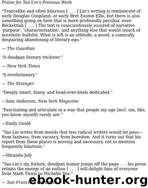 Richard Yates by Tao Lin