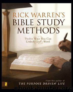 Rick Warren's Bible Study Methods by Rick Warren