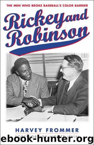 Rickey and Robinson by Harvey Frommer