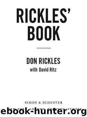 Rickles' Book by Don Rickles