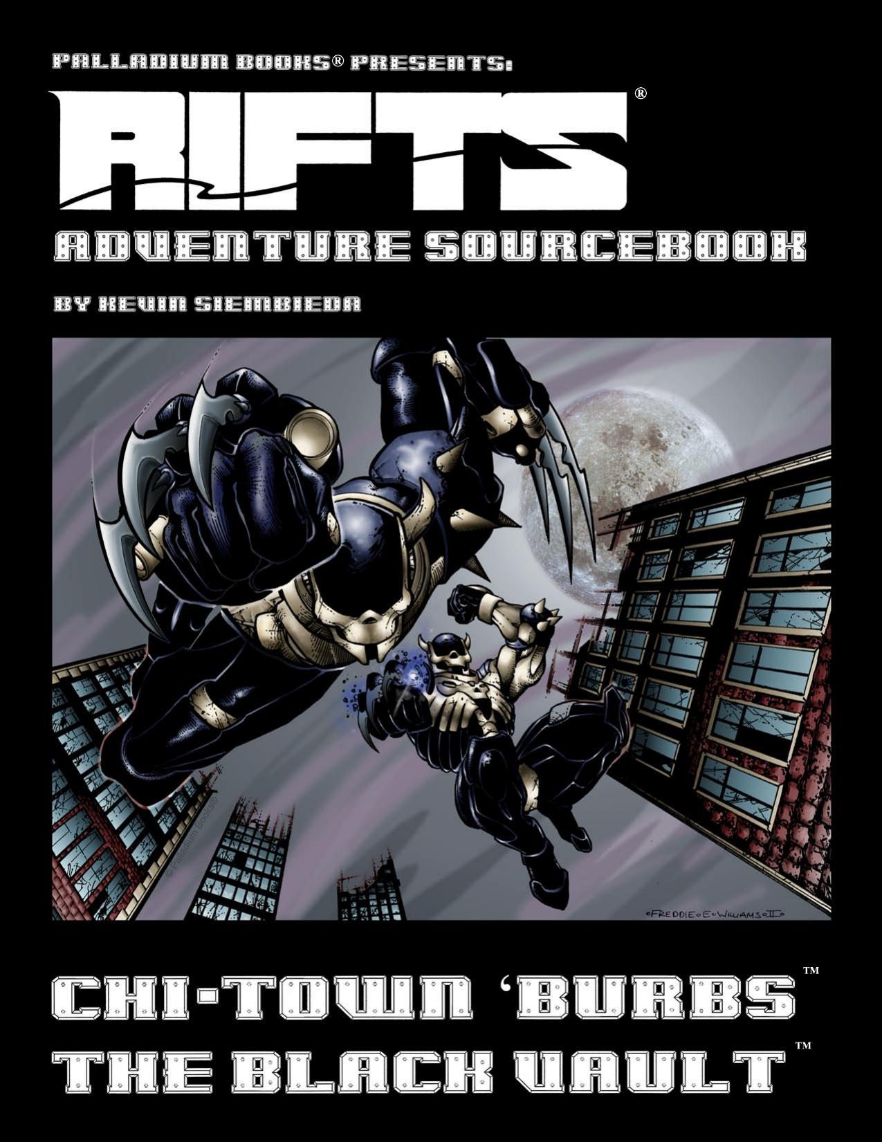 Rifts - Adventure Sourcebook 03 - Chi - Town Burbs - The Black Vault by PAL855P