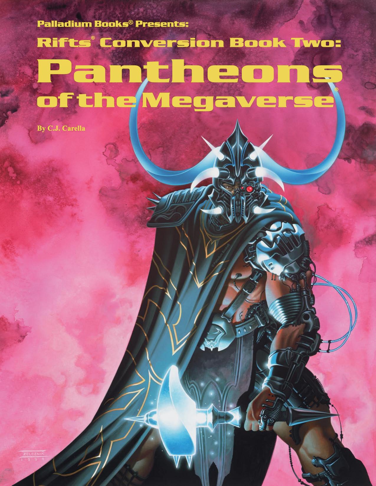 Rifts - Conversion Book 2 - Pantheons Of The Megaverse by PAL811P