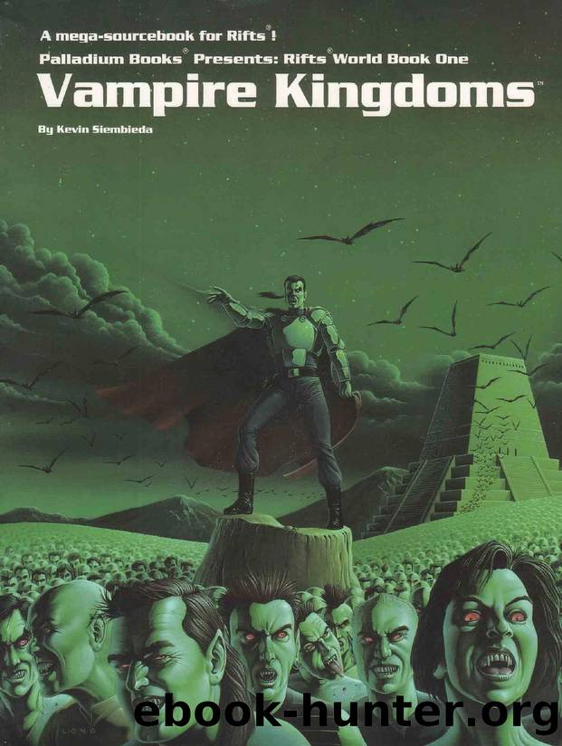 Rifts - World Book 01 by Vampire Kingdoms