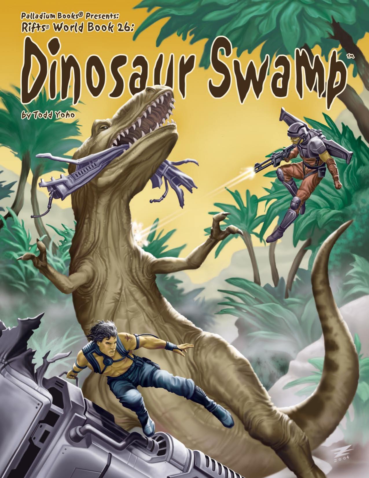 Rifts - World Book 26 - Dinosaur Swamp by PAL862P