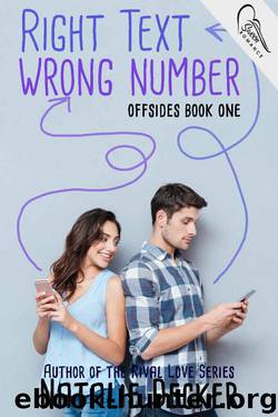 Right Text Wrong Number (Offsides Book 1) by Natalie Decker