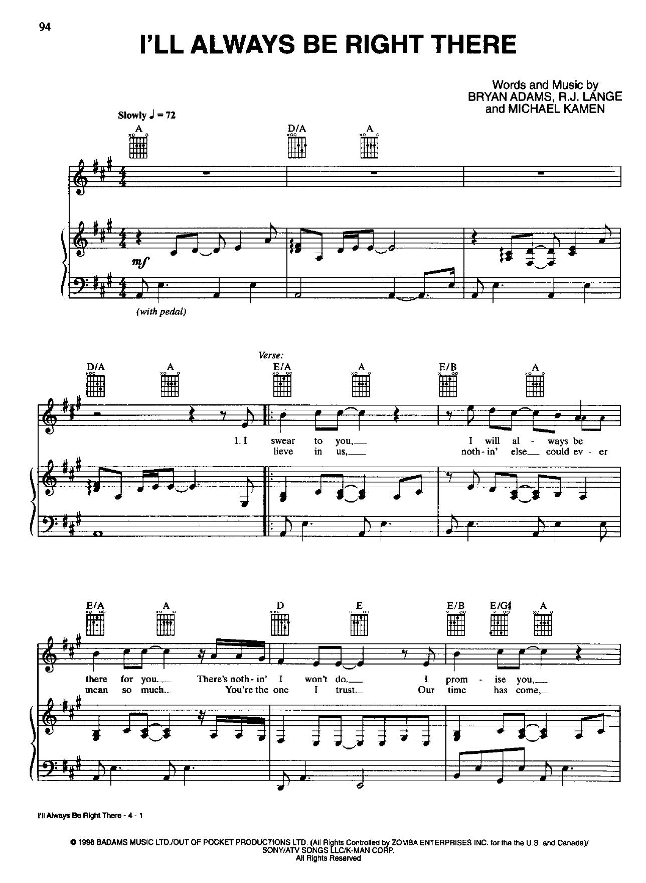 Right There -Bryan Adams by Stephan Huck