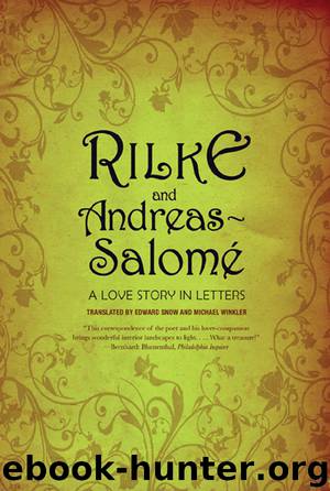 Rilke and Andreas-Salomé by Rainer Maria Rilke