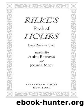 Rilke's Book of Hours by Anita Barrows