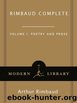 Rimbaud Complete (Modern Library Classics) by Arthur Rimbaud