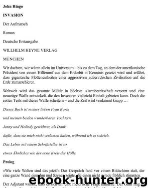 Ringo, John - Invasion 1 by Der Aufmarsch