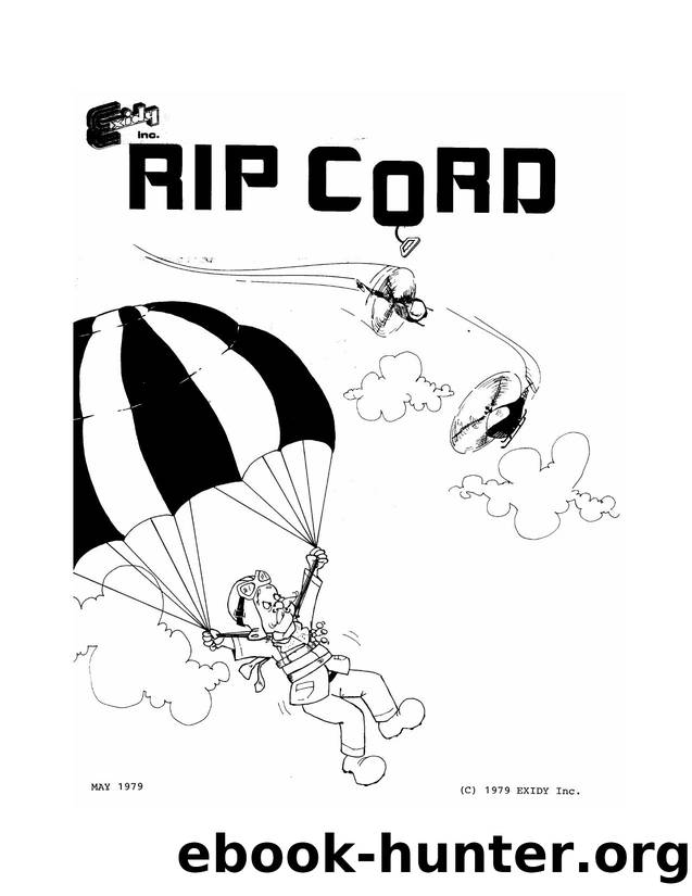 Rip Cord, by Exidy (1979) by Unknown