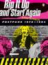 Rip It Up and Start Again by Simon Reynolds