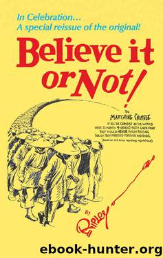 Ripley's Believe It or Not!: In Celebration... A special reissue of the original! (RBI Book 1) by Ripley's Believe It Or Not!