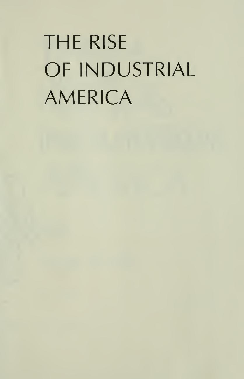 Rise of Industrial America - People's History of Post-Reconstruction Era by Page Smith