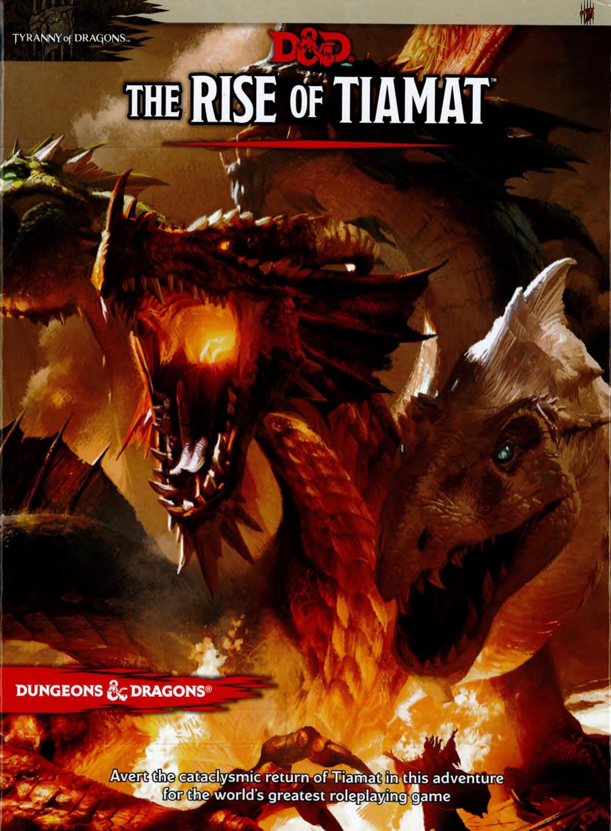Rise of Tiamat with Online Supplement by Unknown