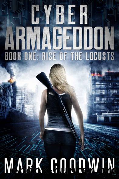 Rise of the Locusts: A Post-Apocalyptic Techno-Thriller (Cyber Armageddon Book 1) by Mark Goodwin