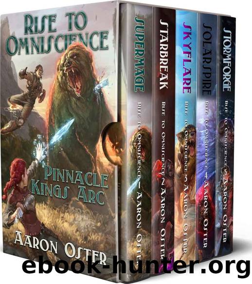 Rise to Omniscience Books 1-5: Pinnacle Kings Arc: A GameLit Epic (Rise to Omniscience Boxset) by Aaron Oster