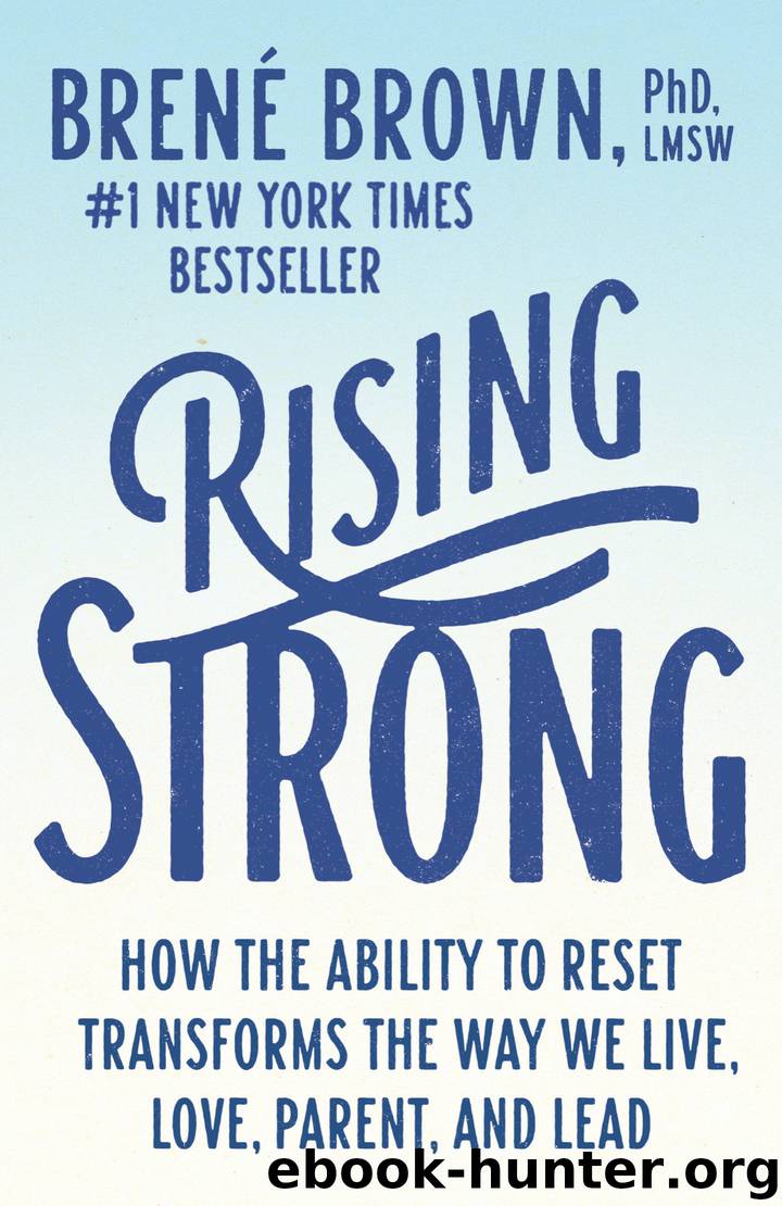 Rising Strong by Brené Brown