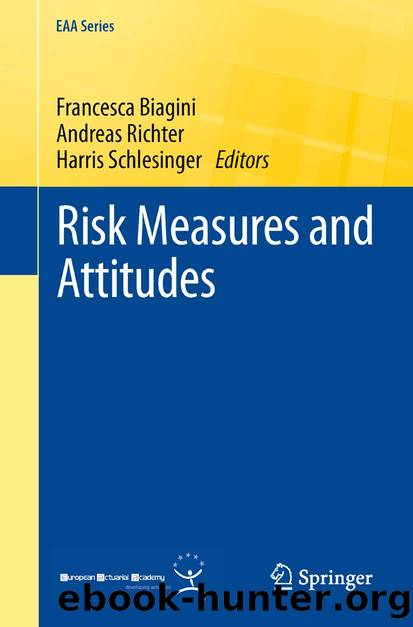 Risk Measures and Attitudes by Francesca Biagini Andreas Richter & Harris Schlesinger