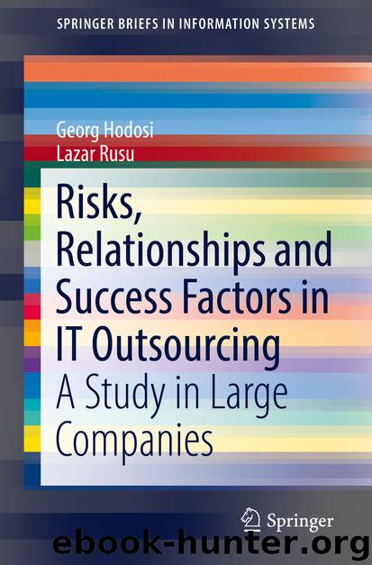 Risks, Relationships and Success Factors in IT Outsourcing by Georg Hodosi & Lazar Rusu