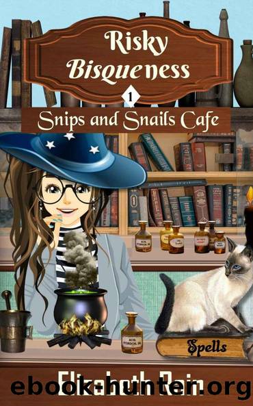 Risky Bisqueness: A Cozy Paranormal Women's Fiction (Snips and Snails Cafe Murder and Mayhem Mysteries Book 1) by Elizabeth Rain