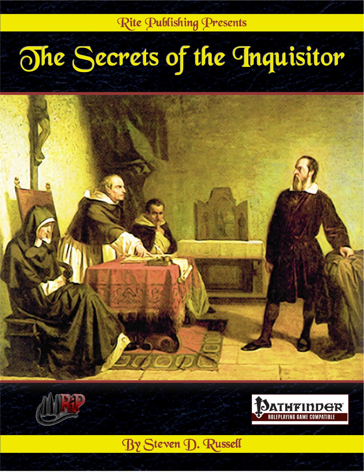 Rite Publishing by The Secrets of the Inquisitor
