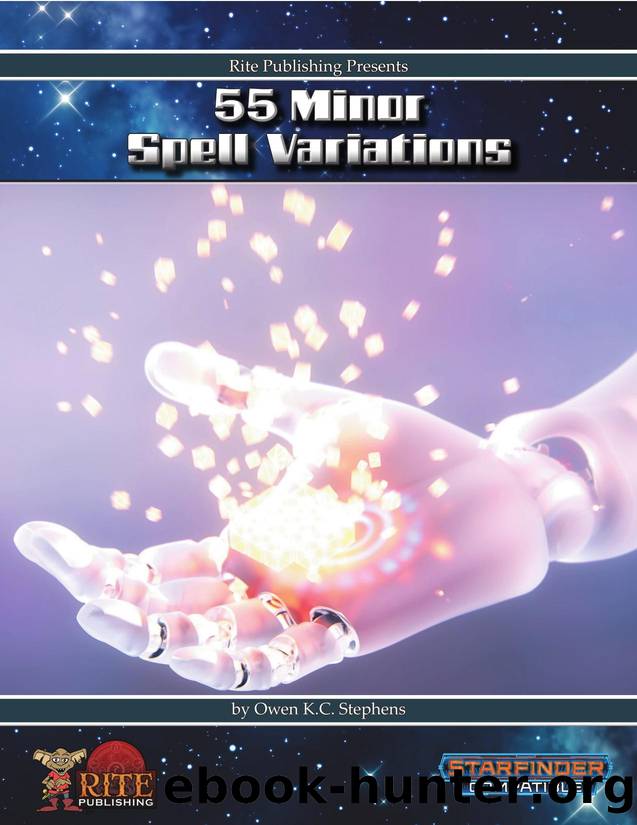 Rite by 55 Minor Spell Variations