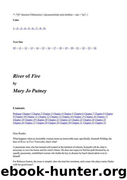 River Of Fire - Fallen Angels 05 by Putney Mary Jo