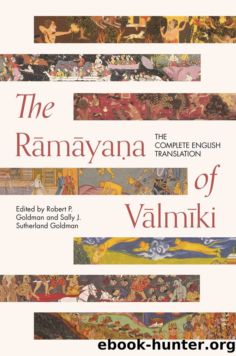 Rmyaa of Vlmki : The Complete English Translation (9780691225029) by Goldman Robert P. (EDT); Goldman Sally J. Sutherland (EDT)