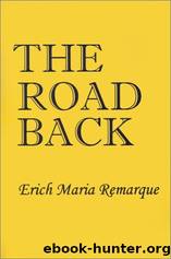 Road Back by Erich Maria Remarque