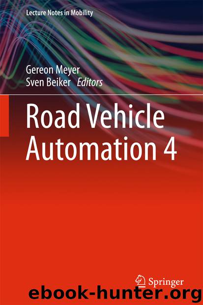 Road Vehicle Automation 4 by Gereon Meyer & Sven Beiker