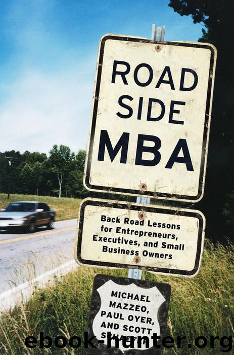 Roadside MBA by Michael Mazzeo