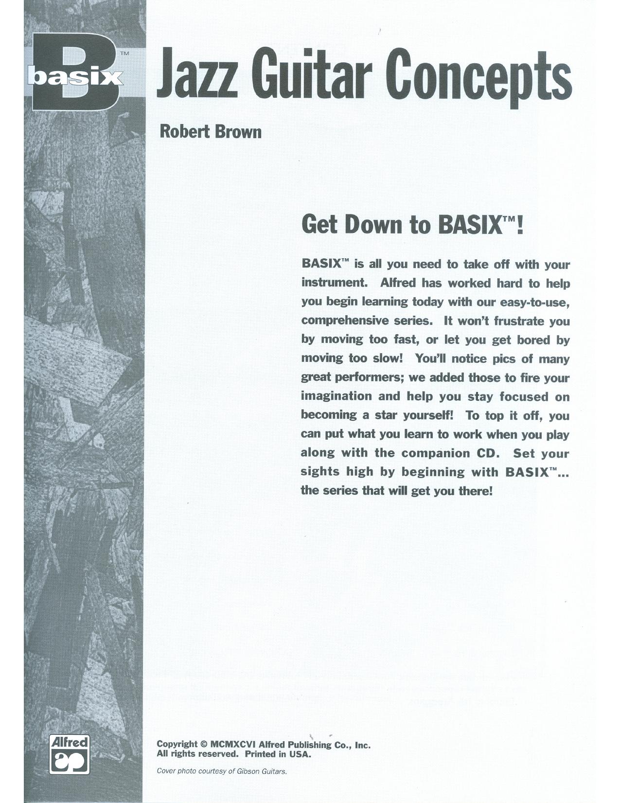Robert Brown by Jazz Guitar Concepts
