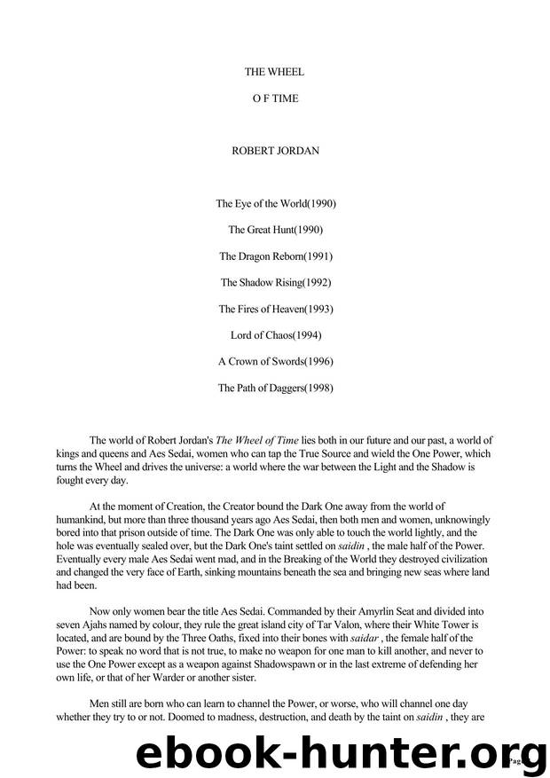 Robert Jordan - Wheel Of Time Prequel 02 - (Legends) by New Spring