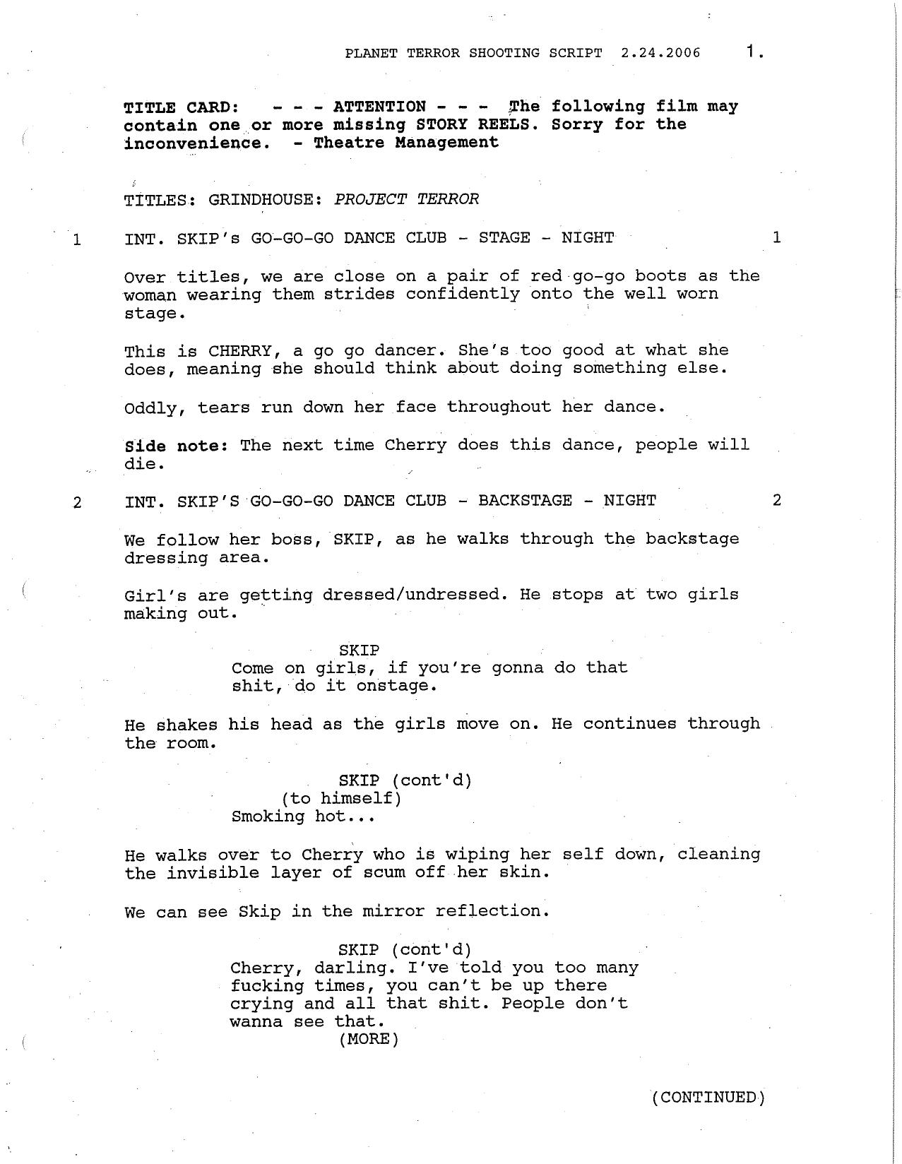 Robert Rodriguez by Planet Terror (pdf)