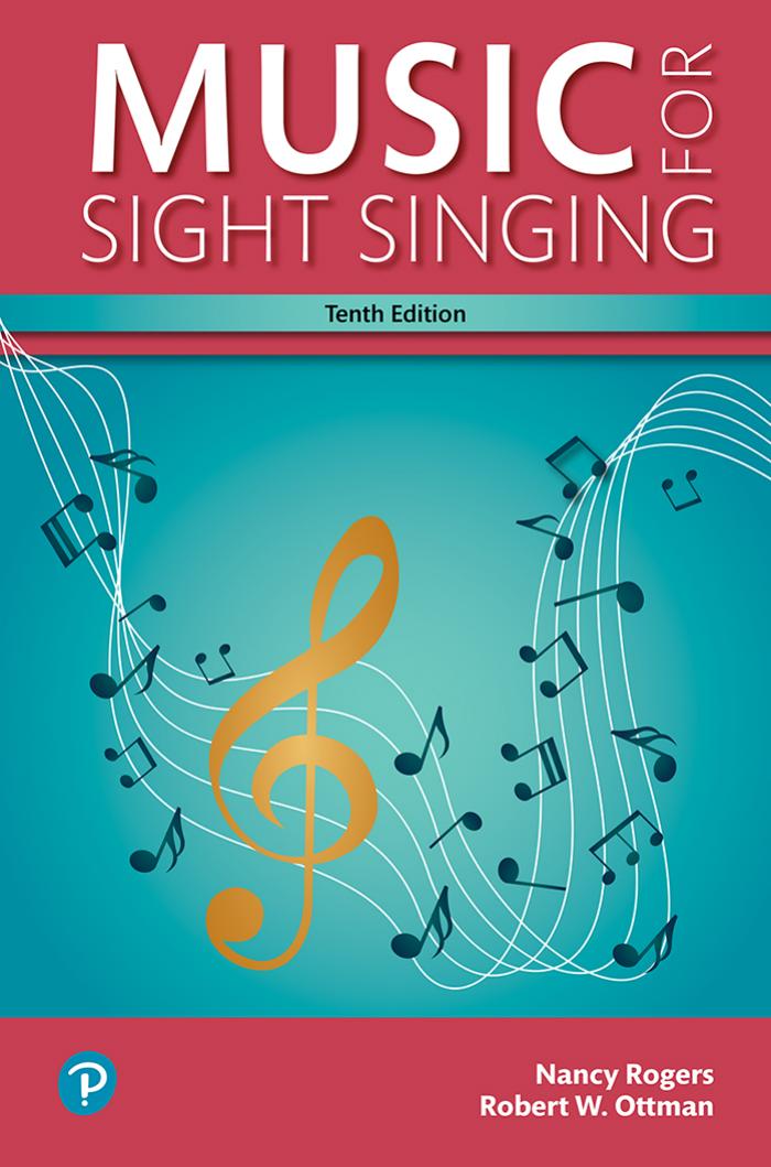Robert W Ottman Nancy Rogers Music for Sight Singing Pearson by Unknown