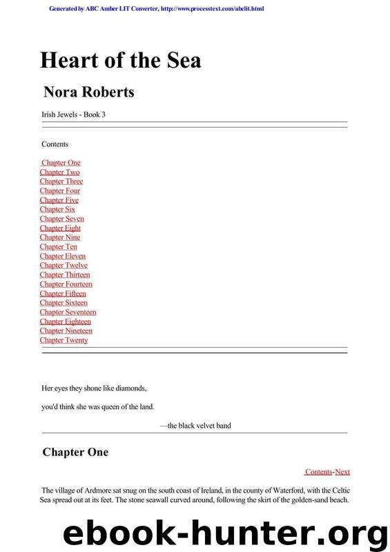 Roberts, Nora - Irish Jewels 3 by Heart of the Sea