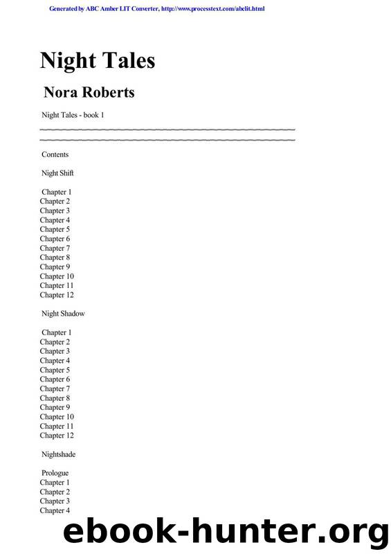 Roberts, Nora - Night Tales 01-04 by Night Tales