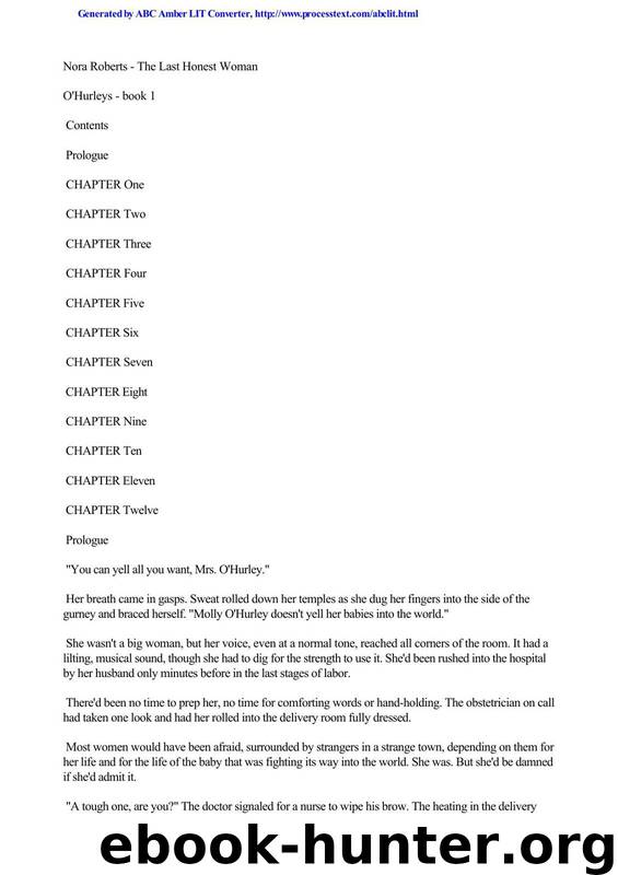 Roberts, Nora - O'hurleys 1 by Last Honest Woman