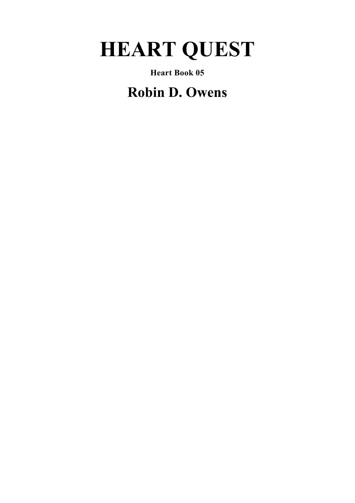 Robin D. Owens by Celta 05- Heart Quest