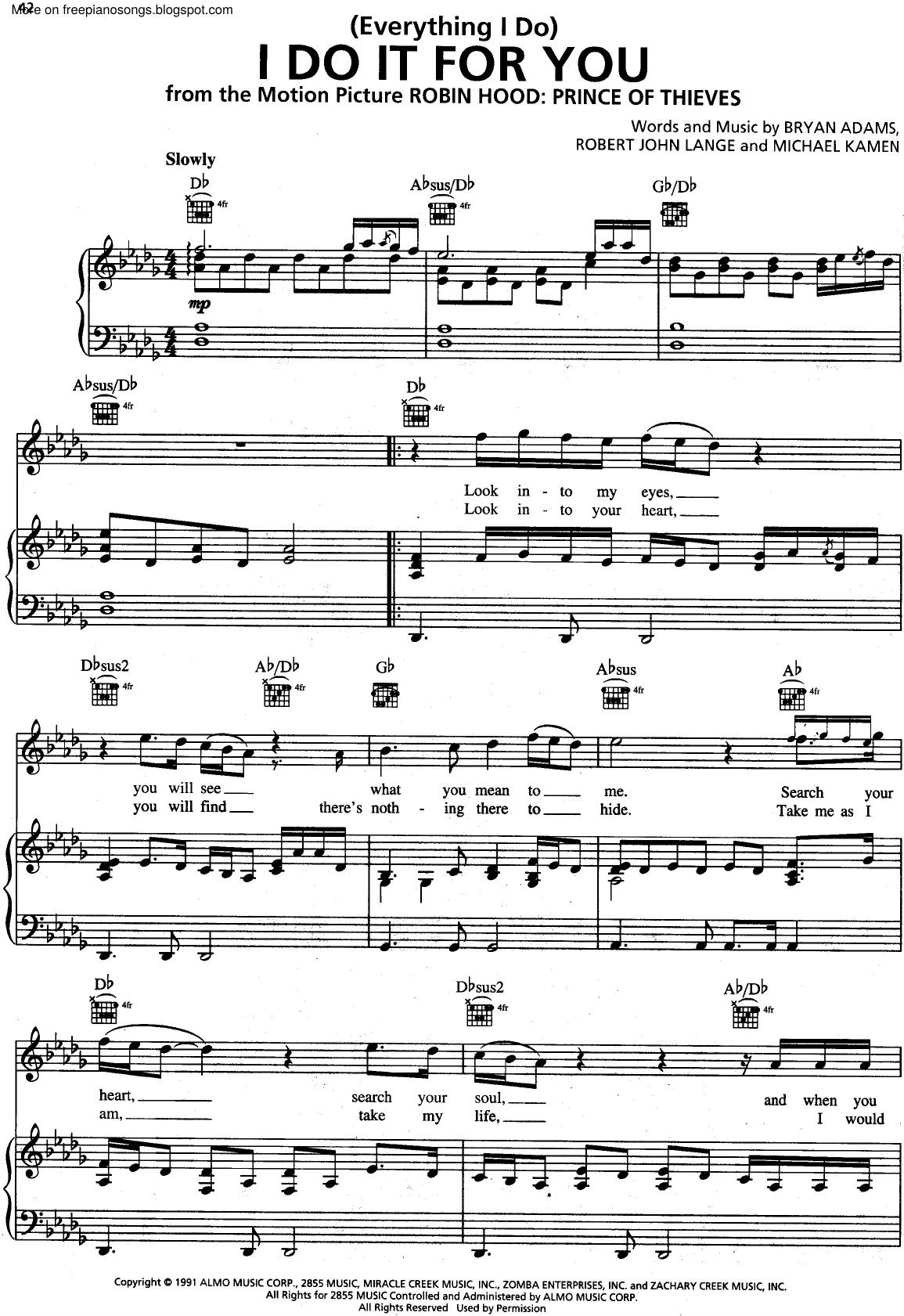 Robin Hood - Everything I Do by Bryan Adams