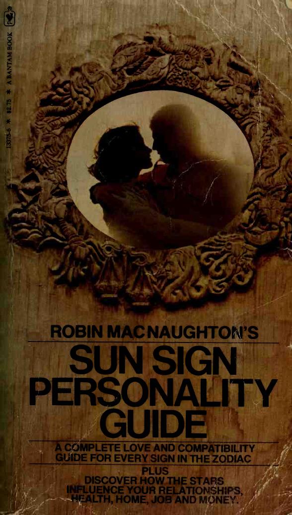 Robin MacNaughtonâs sun sign personality guide by MacNaughton Robin