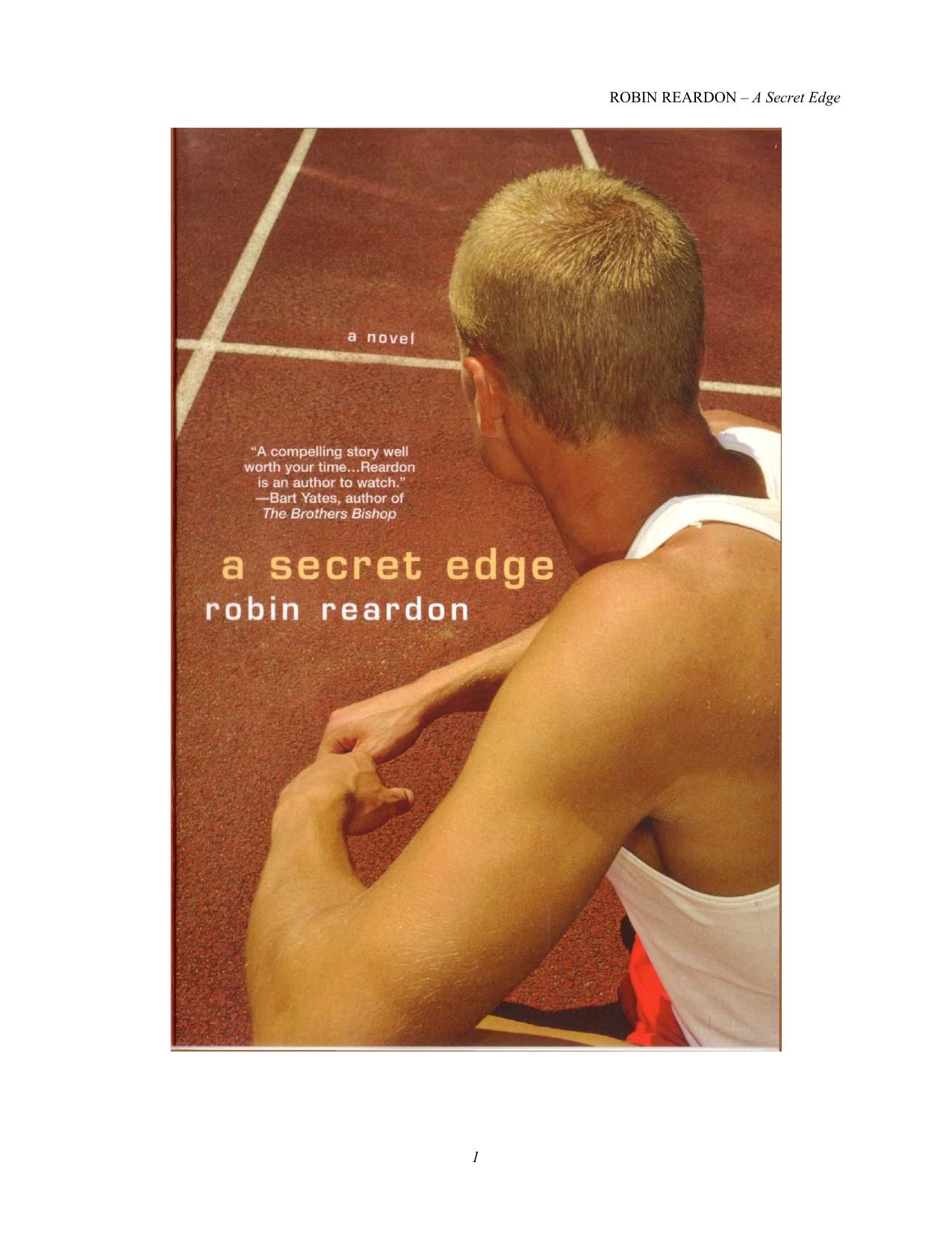Robin Reardon - A Secret Edge [2007] by Robin Reardon
