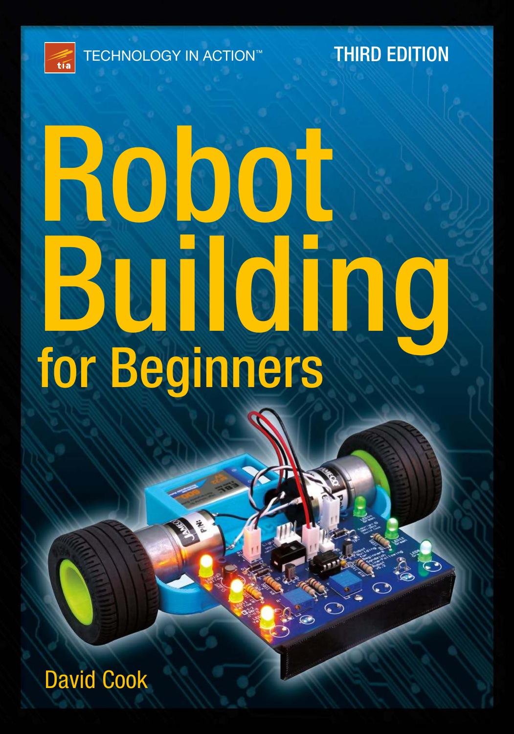 Robot Building for Beginners by David Cook
