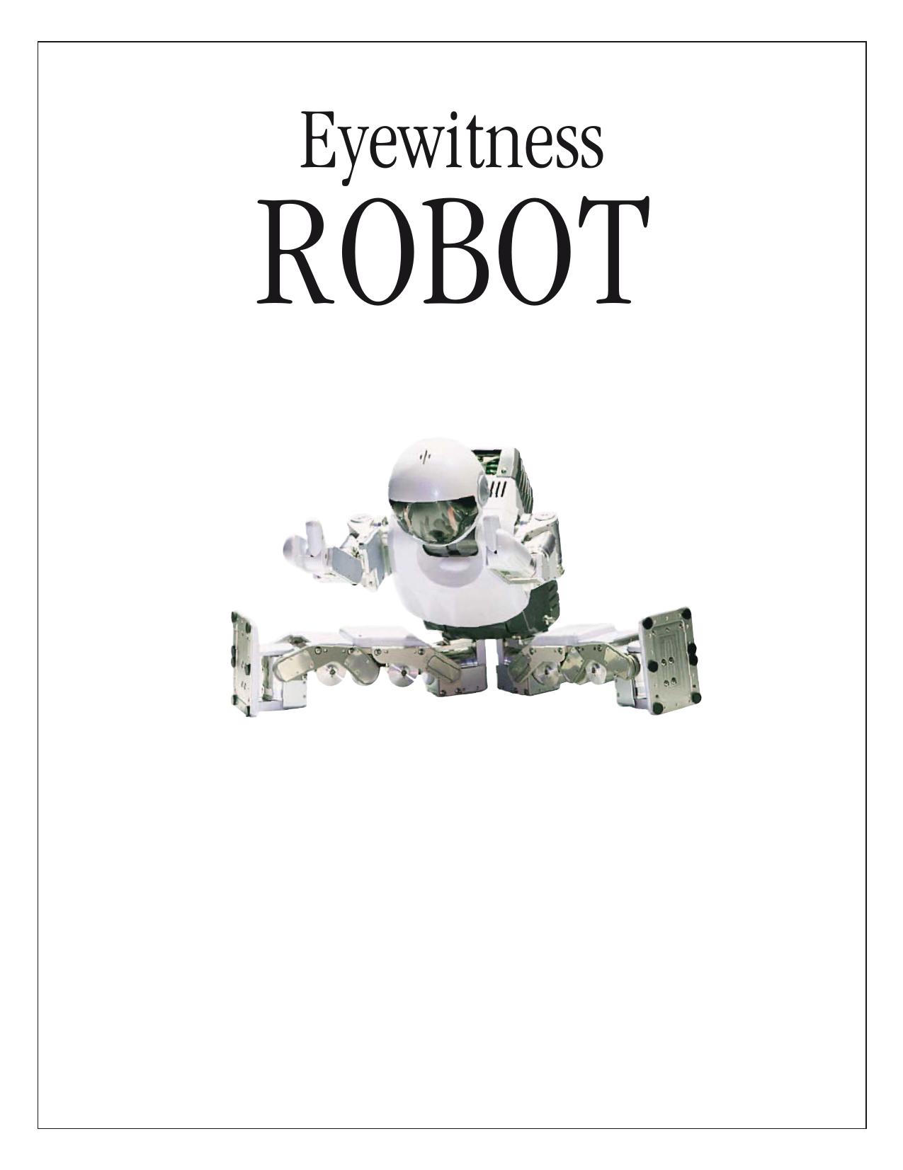 Robot DK Eyewitness Books by Roger Bridgman