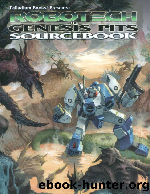 Robotech the Shadow Chronicles by Genesis Pits Sourcebook
