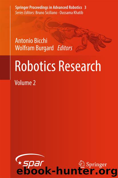 Robotics Research by Antonio Bicchi & Wolfram Burgard