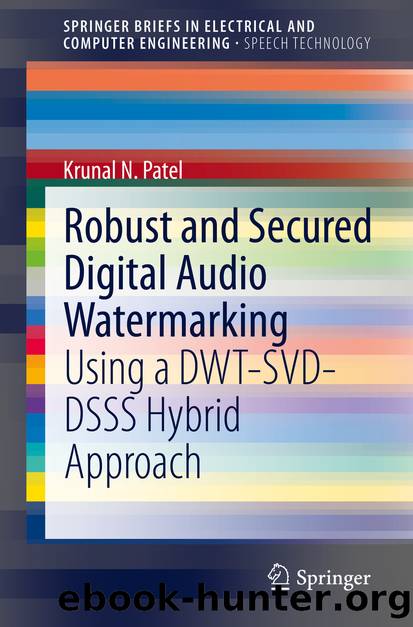 Robust and Secured Digital Audio Watermarking by Krunal N. Patel