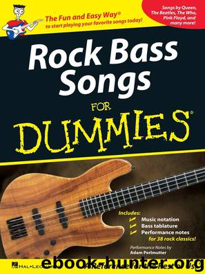 Rock Bass Songs for Dummies by Various